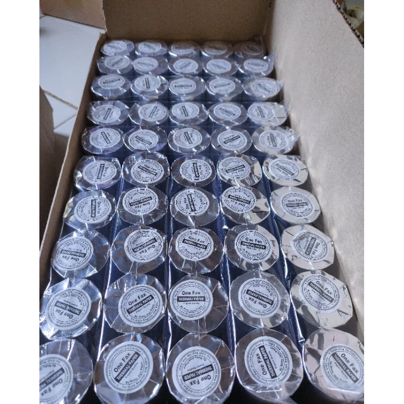 

kertas kasir termal 58x40 harga per 200 roll (2 DUS)