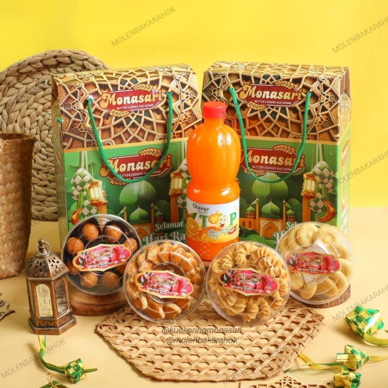 

Parcel Kue Kering Lebaran Monasari Sirup