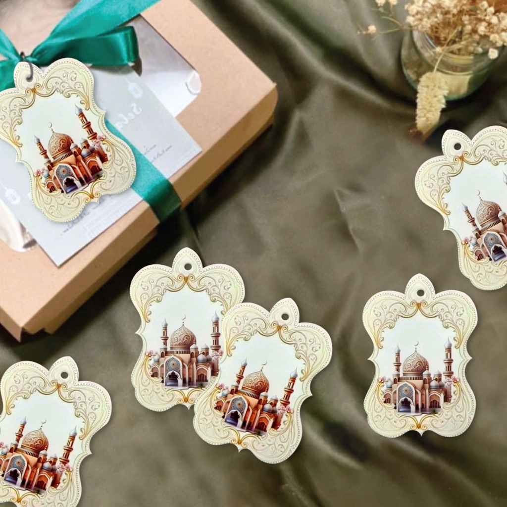 

Hangtag Label 146| Edisi Lebaran| Dekor Dus Kue| Gantungan Dus Kue (1 Bal 500 Pcs)