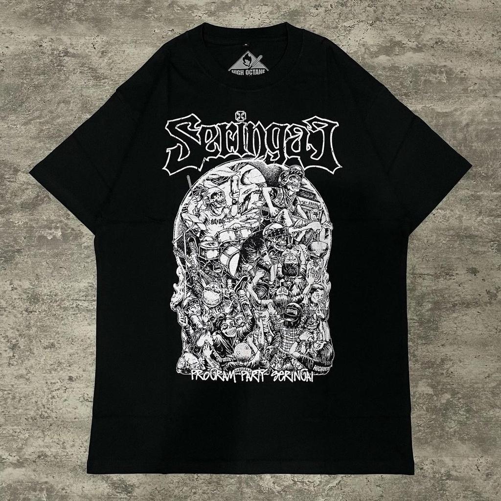 T-Shirt Band Seringai Japan Tour 2019