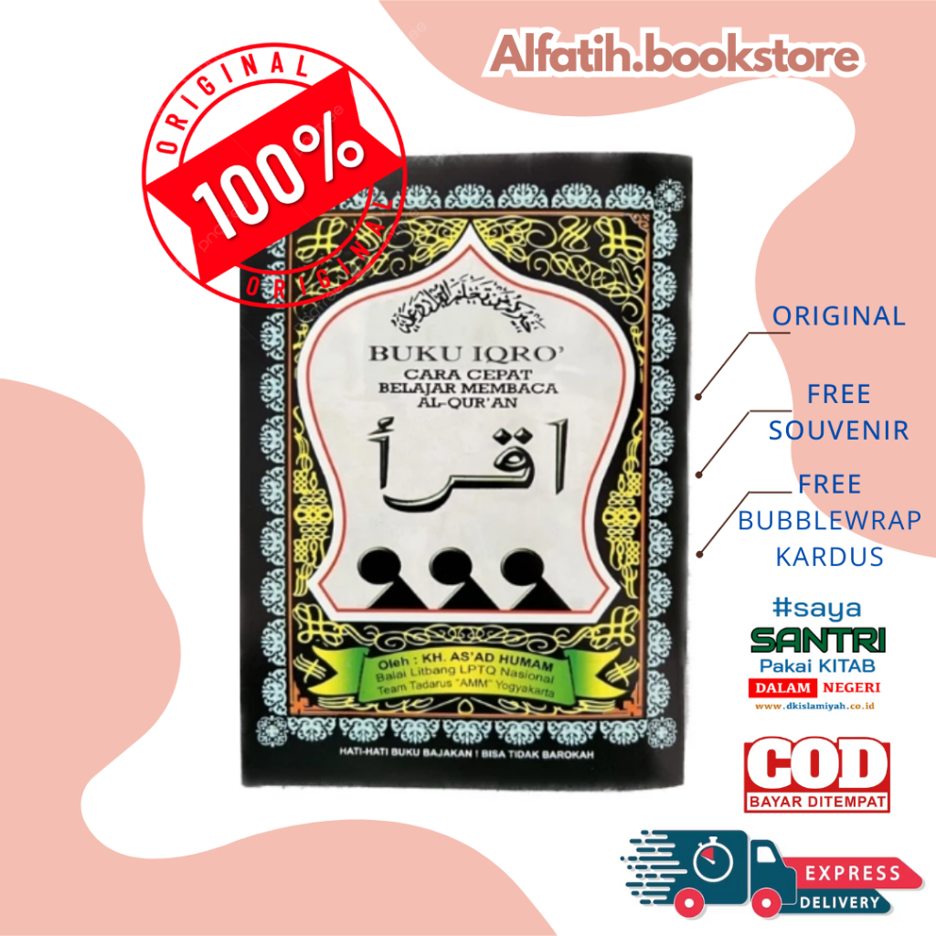 IQRO BESAR | BUKU IQRO | IQRO BESAR HITAM