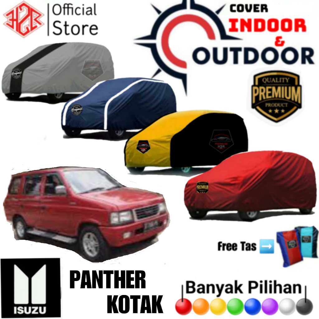 Cover Mobil Isuzu panther Kotak, Sarung Mobil Isuzu Panther, Selimut Mobil Panther,Polyester PREMIUM