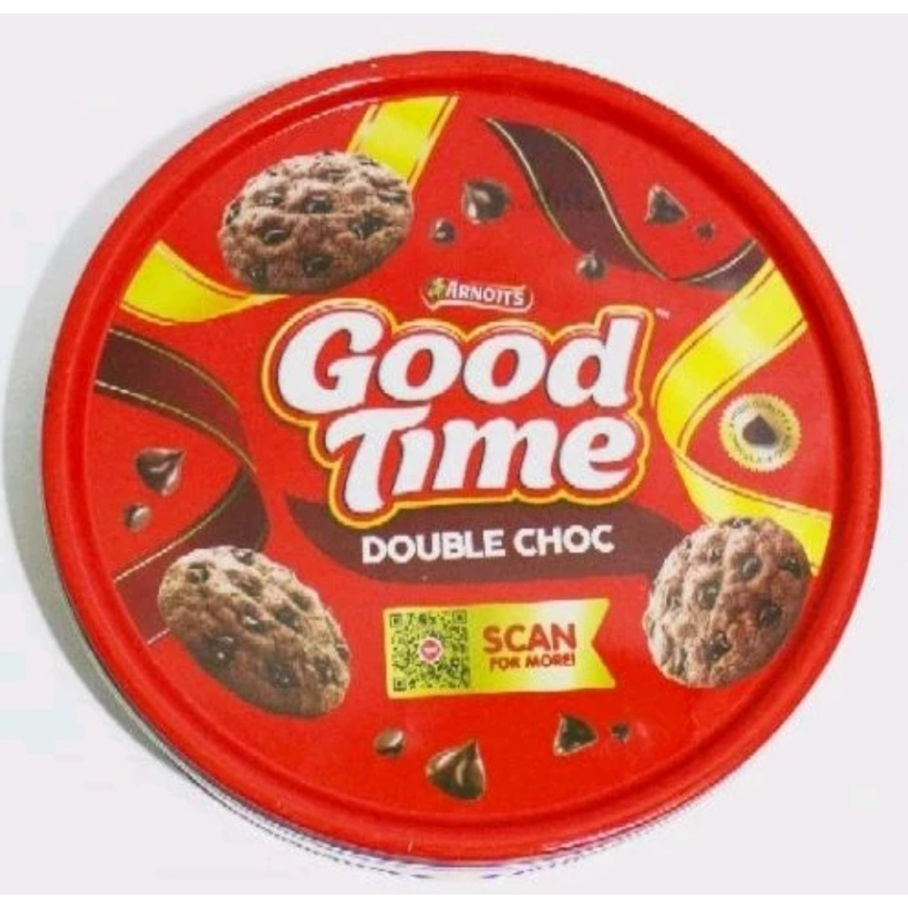 

Good Time Assorted Cookies 256gr - Kaleng Besar