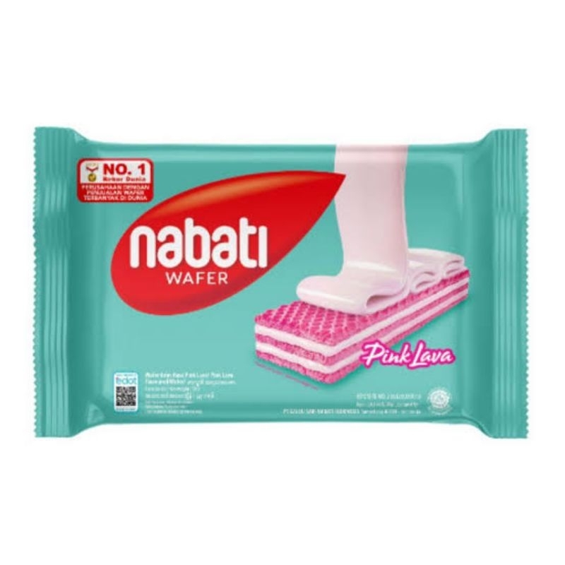 

Wafer Nabati Kemasan 2000 Rasa Pink Lava