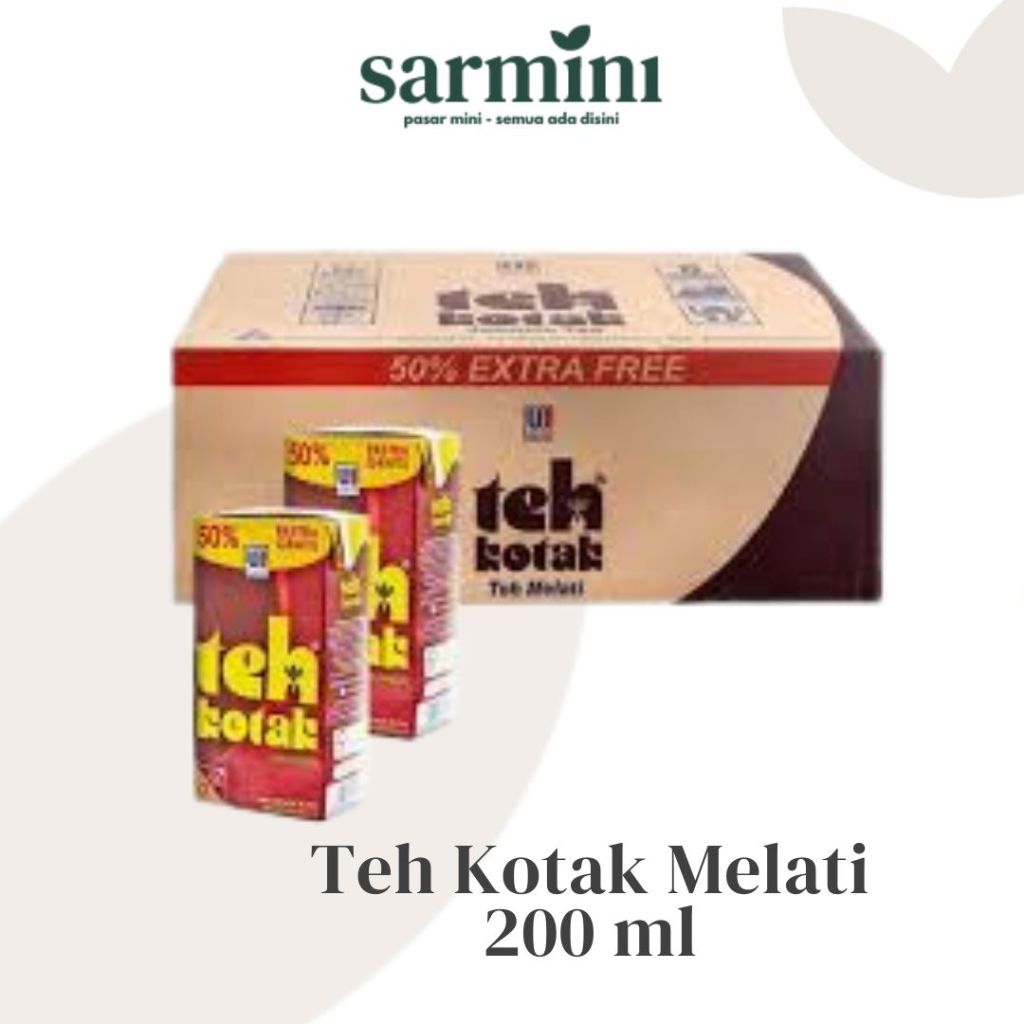 

Teh Kotak Melati 300ml 1 Dus Isi 24 Pcs