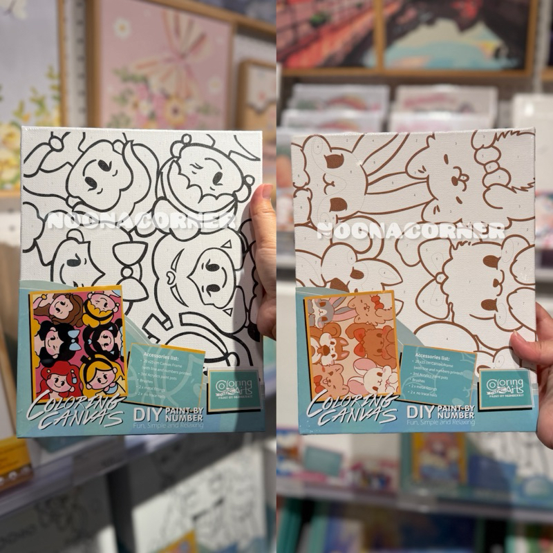 

Ohsome x Langer ‼️ DIY Painting By Number Coloring Canvas Rose Princess & Cute Animals Series (20x25cm)