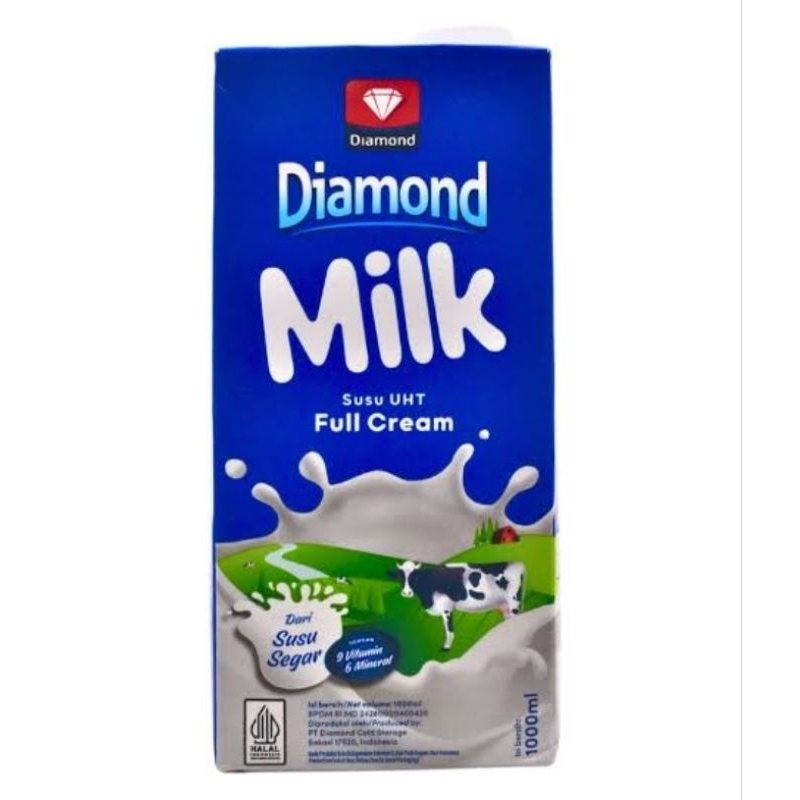 

DIAMOND milk uht full cream 1000 ml