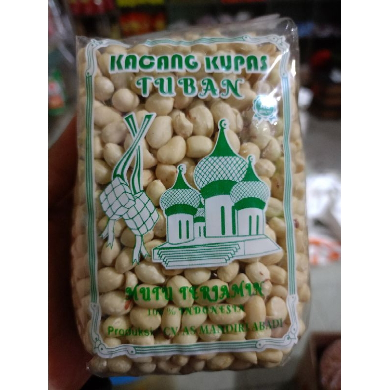 

1 Bal Kacang Kupas Tuban Isi 10 Pcs x 500 Gram