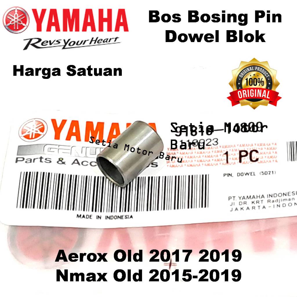 Bos Bosing Pin Dowel Blok Aerox Old 2017 2019 Nmax Old Lama Ori Asli Yamaha