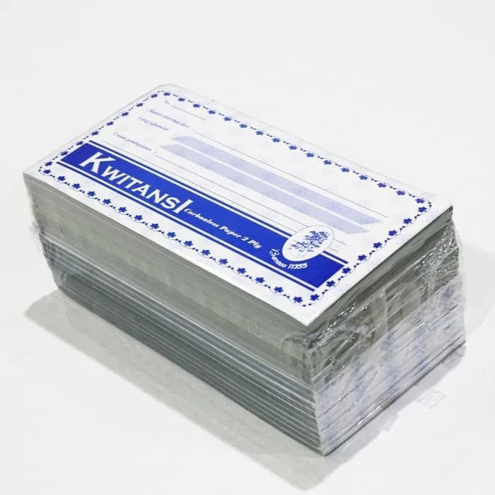 

1 Pcs Bamboo Kwitansi NCR 1/3 FOLIO 2 PLY