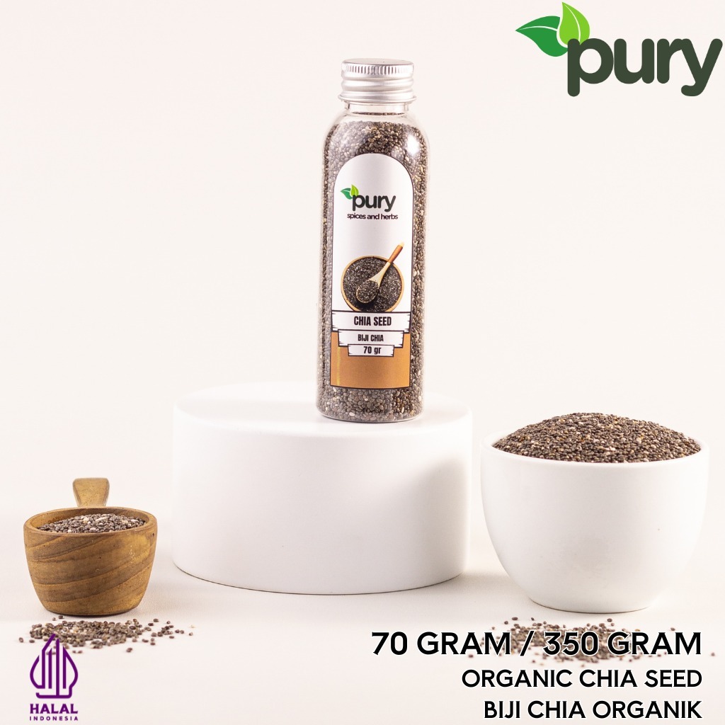 

PURY - Organic Chia Seeds 100gr & 70gr