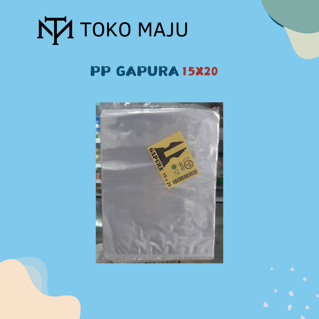 Plastik Bening PP Gapura Berbagai Ukuran / Plastik Bening/ PP Bening / Plastik Bening Wayang/ Plasti