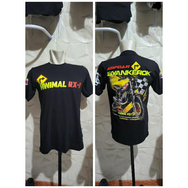 Kaos RX King KOPDAR BYANKEROK MINIMAL RX-S ASBAN 01 YRCC ORIGINAL MERCHANDISE BYANKEROK JALANAN