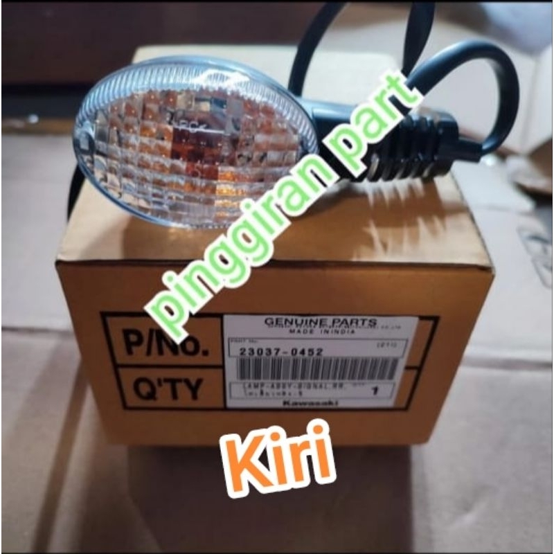 lampu sein sen belakang Ninja 250 karbu Ninja 250R kiri Original