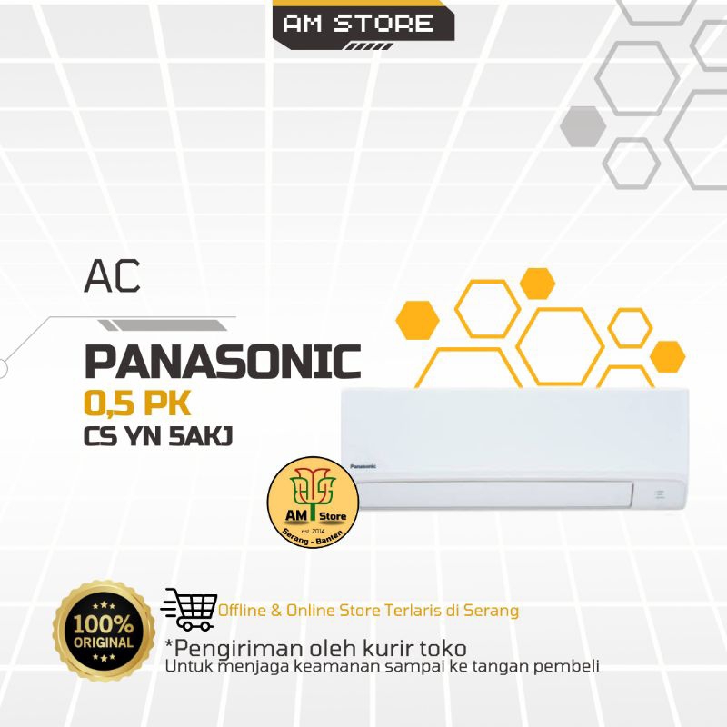 AC PANASONIC 1/2PK | STANDAR CS YN-05 AKJ