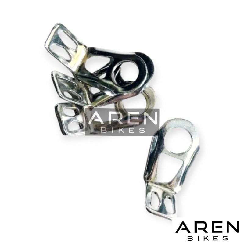 KLEM PENYANGGA KERANJANG JENGKI KROM DAN LAMPU BERKO BRACKET SEPEDA 26 DAN ONTHEL 28 ONTEL JAWA JOWO