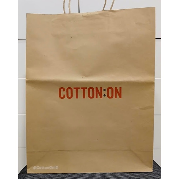 

Paperbag Cotton On original