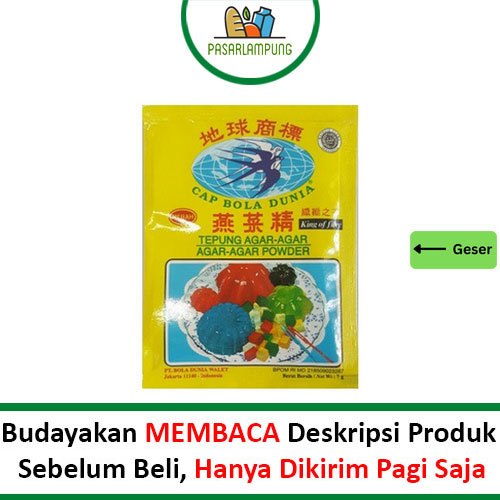 

Swallow Sun Agar-Agar Per Bungkus 7 Gr Pasar Lampung