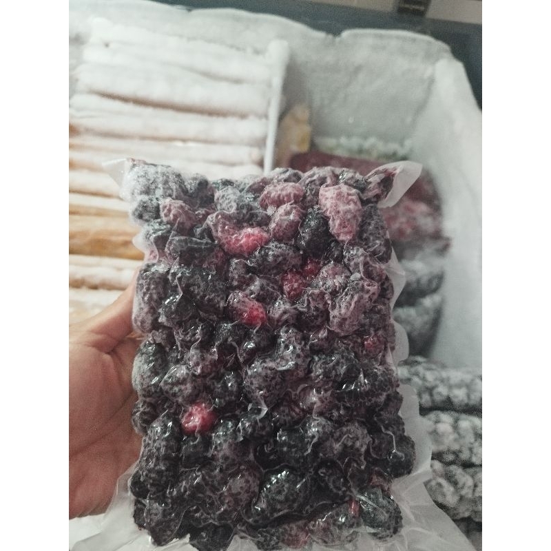 

DAGING BUAH MURBEI FROZEN 500GR/BUAH MURBEI BEKU/FROZEN SOURSOP/BUAH JUS/BUAH SELAI