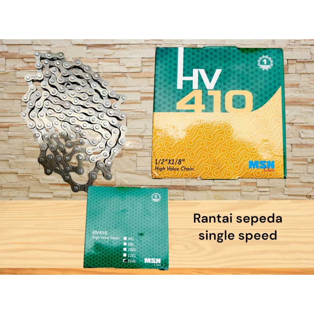 Rantai sepeda 1 Speed single Speed sepeda BMX sepeda Fixie