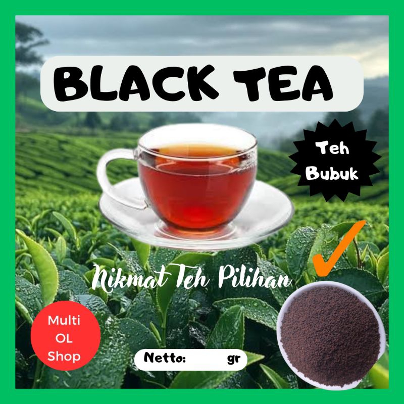 

Teh Bubuk Hitam Nikmat Teh Pilihan