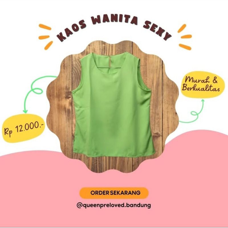 Kaos Wanita Sexy