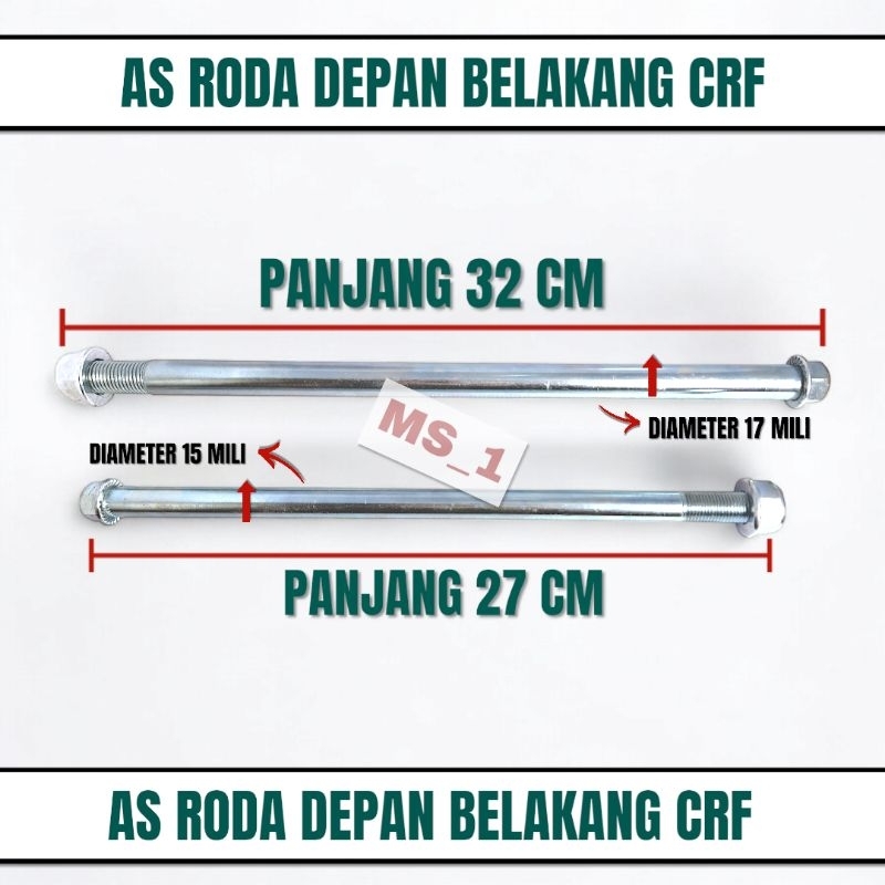 As Roda Depan Klx | As Roda Belakang Klx