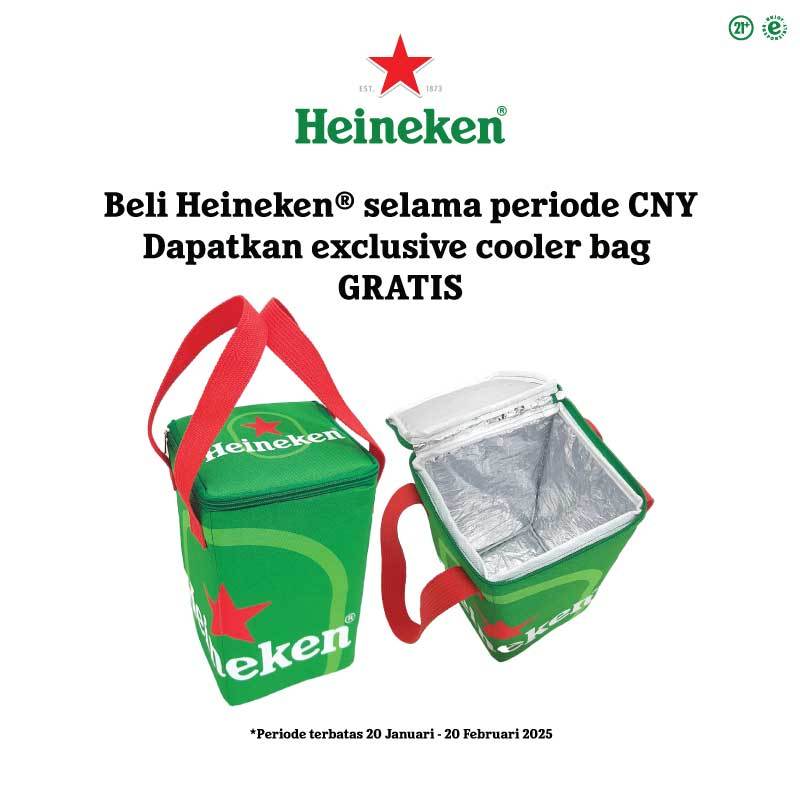 

[GIFT] Heineken CNY Cooler Bag - not for sale