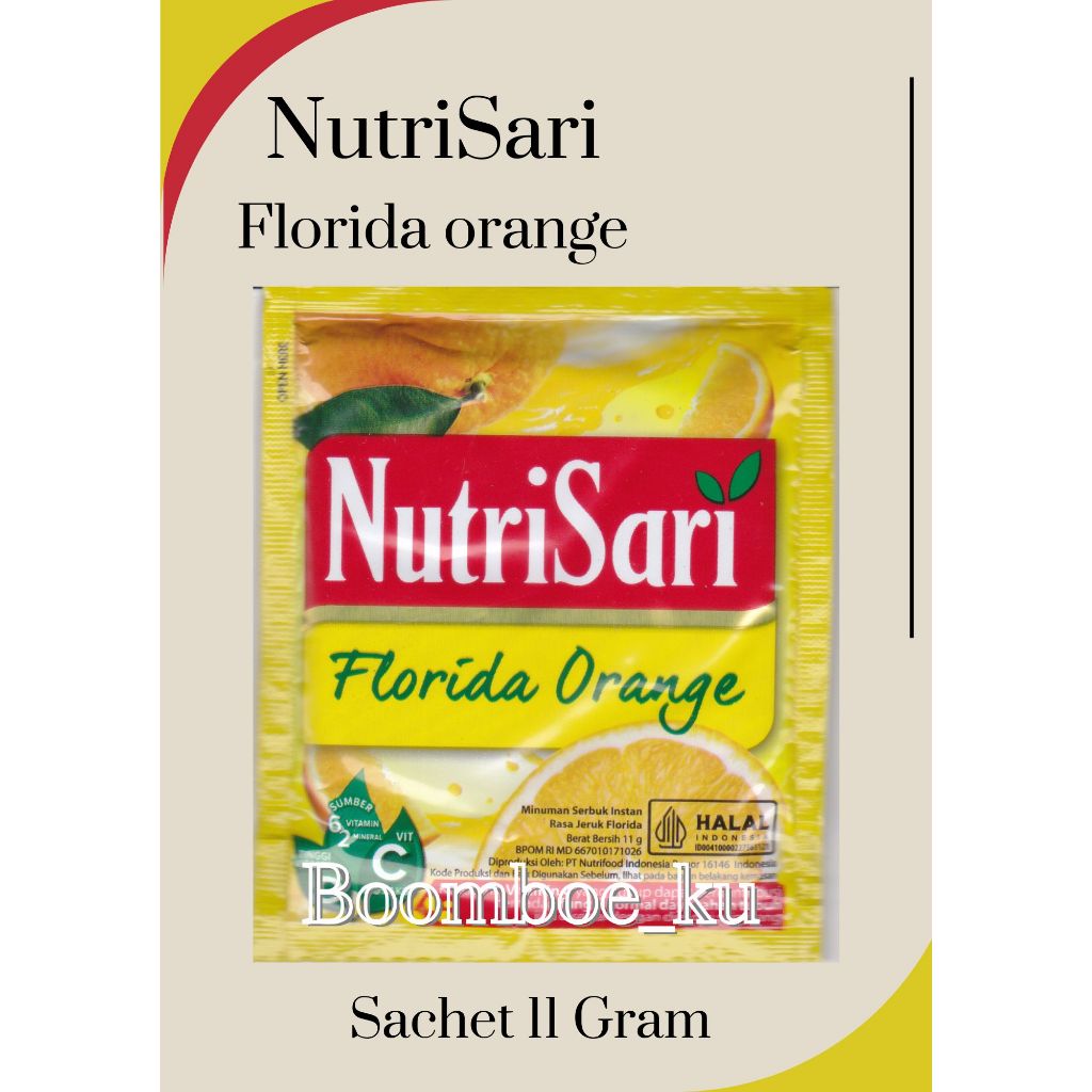 

NutriSari Florida Orange 11Gram