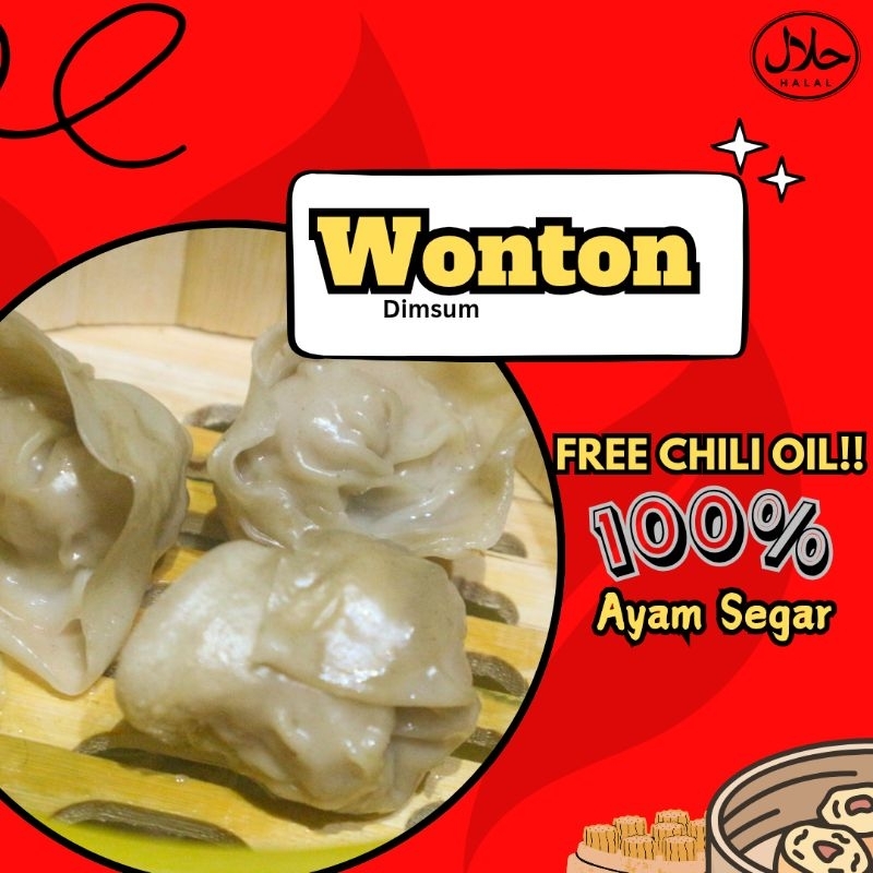

Dimsum Wonton Ayam isi 24pcs