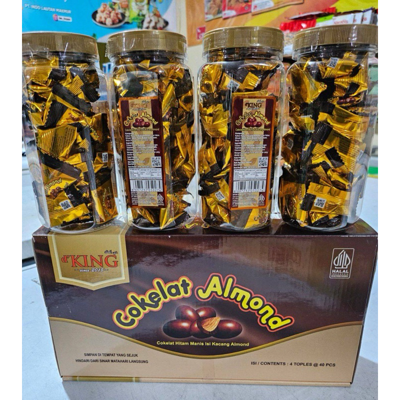 

COKLAT ALMOND D'KING TOPLES 200gr