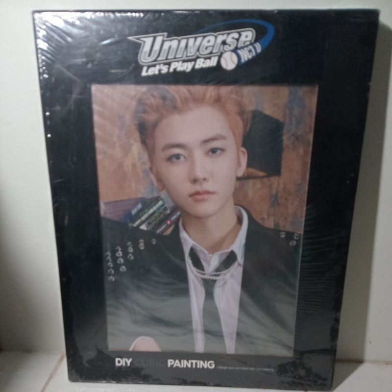 [BACA DESC] DIY CUBIC PAINTING JAEMIN NCT U DREAM UNIVERSE LET'S PLAY BALL