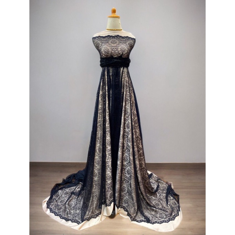 Brokat chantily premium meteran santili meteran cantily motif premium