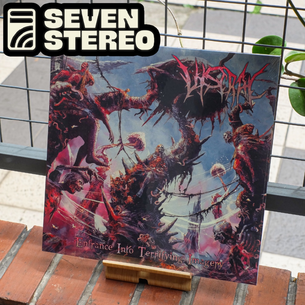 VISCRAL - Entrance Into Terrifying Imagery Vinyl Piringan Hitam