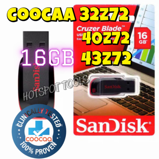 Firmware usb TV Coocaa 32Z72 40Z72 43Z72