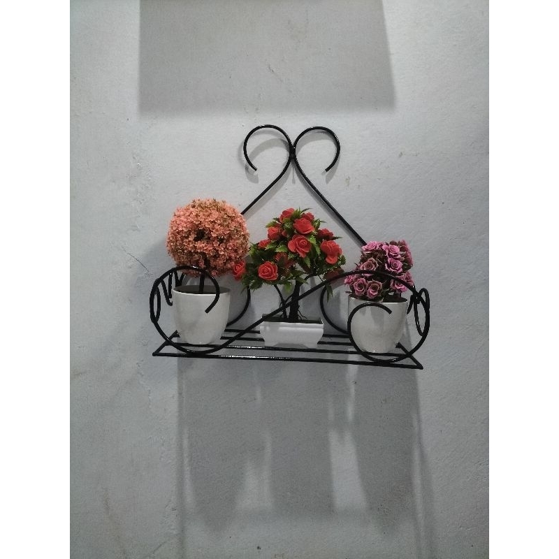 TEMPAT POT TEMPEL DINDING, TEMPAT BUNGA, RAK BUNGA