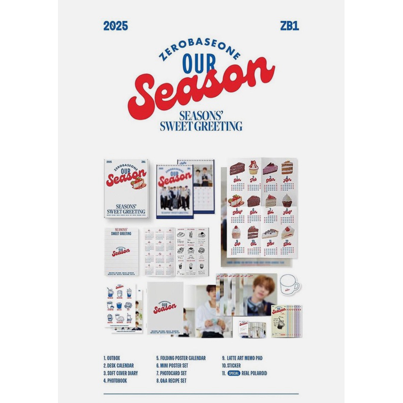 [ OPEN SHARING ] 2025 SEASON’S GREETINGS ZEROBASEONE