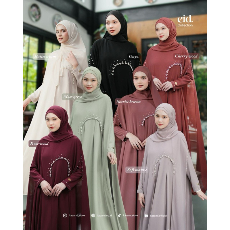 Ready Stock Abaya Luna by Kazami