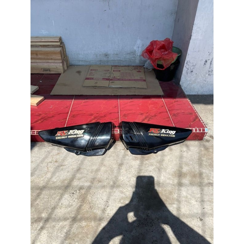 bok aki motor yamaha rx king rx new rxs cover tutup aki yamaha rx king original