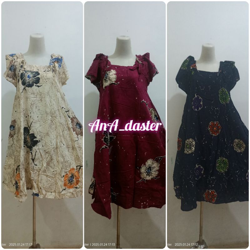 Daster Klok Lengan Serut Marisa | Marisa SMT Collection