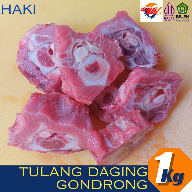 

Tulang Daging Sapi GONDRONG 1kg Halal Frozen