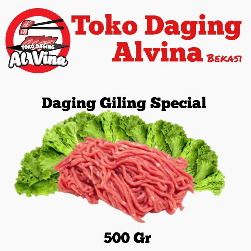 

Daging Giling Special 500 gr (No Lemak)-Toko Daging Alvina