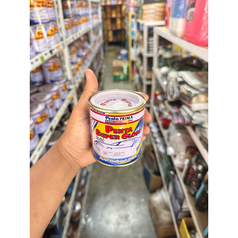 cat minyak duco penta white 200cc