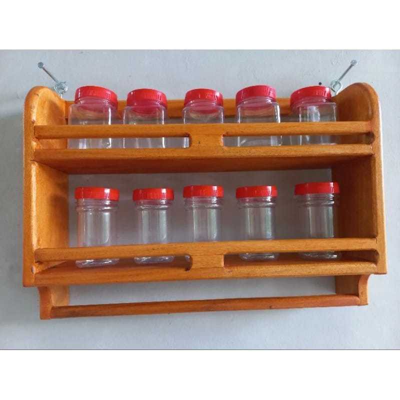 RAK BUMBU DAPUR, RAK SERBAGUNA, RAK MINIMALIS, RAK GANTUNG BUMBU