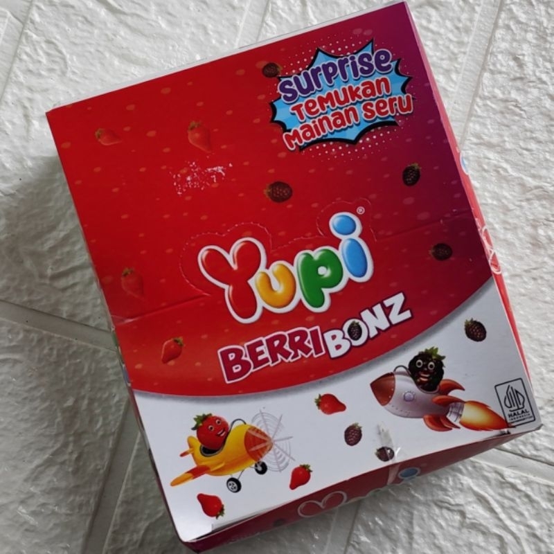 

YUPI PERMEN JELLY ALL VARIAN RASA | 1BOX ISI 24PCS