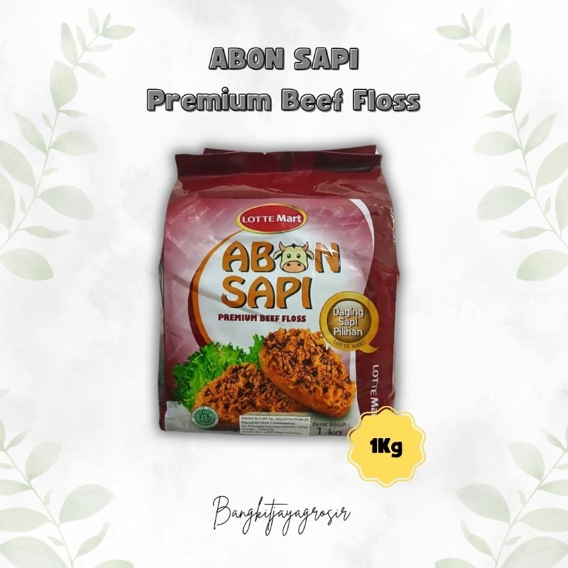 

Abon Sapi Premium Lottemart 1kg