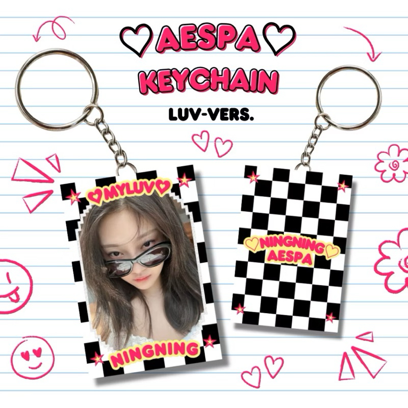 AESPA Keychain Acrylic