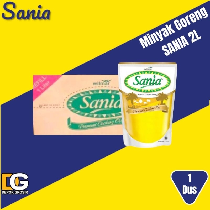 

Sania 2 Liter 1 Dus isi 6 pouch