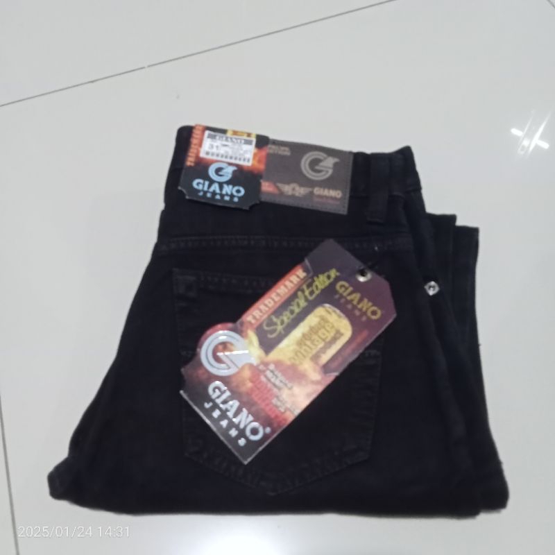 Giano Celana panjang Hitam