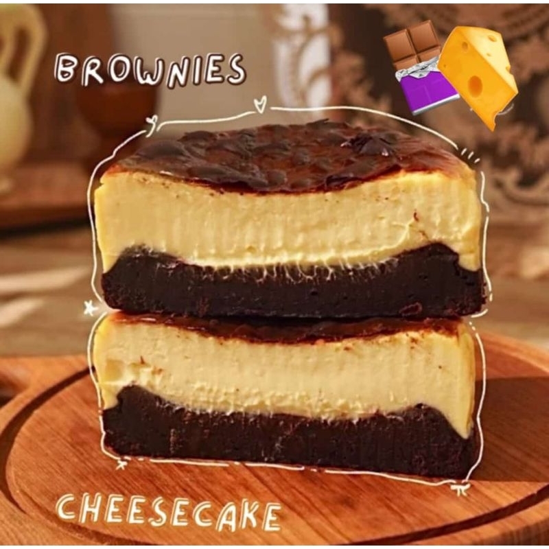 

BurntCheeseCakeBrownies